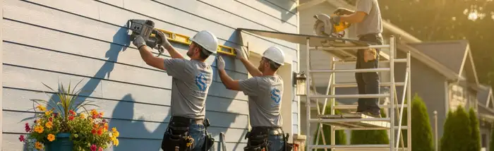 Greensboro, NC vinyl siding installation for a home exterior by a professional siding contractor