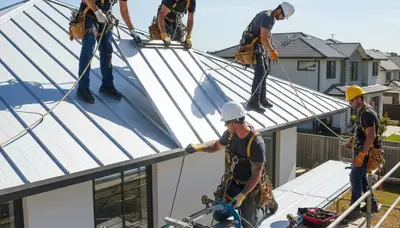 Metal roofing installation in Greensboro, NC for durable home exterior protection