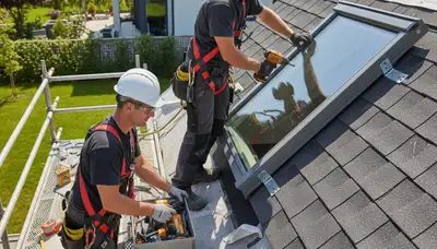 Greensboro, NC skylight installation by FX Remodeling & Exteriors for natural light and weather protection