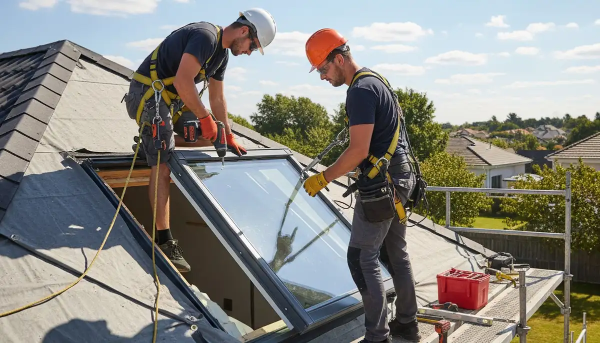 Skylight installation on Greensboro, NC home by FX Remodeling & Exteriors