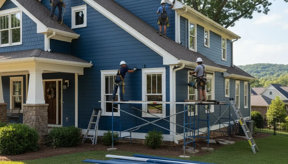 Vinyl siding installation services in Greensboro, NC for local homes