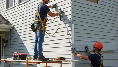 Vinyl siding repair service in Greensboro, NC by FX Remodeling & Exteriors